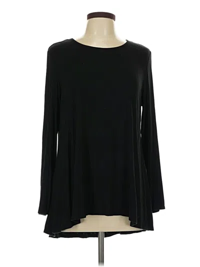 Pre-owned Intro 3/4 Sleeve T-shirt In Black