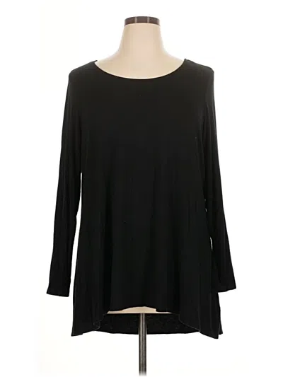 Pre-owned Intro 3/4 Sleeve T-shirt In Black