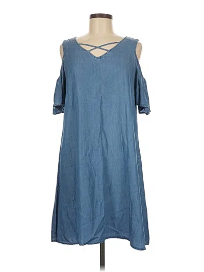 Pre-owned Intro Casual Dress In Blue