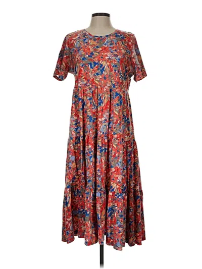 Pre-owned Intro Casual Dress In Red