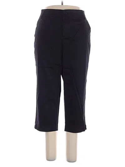Pre-owned Intro Casual Pants In Black