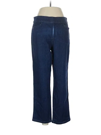 Pre-owned Intro Casual Pants In Blue
