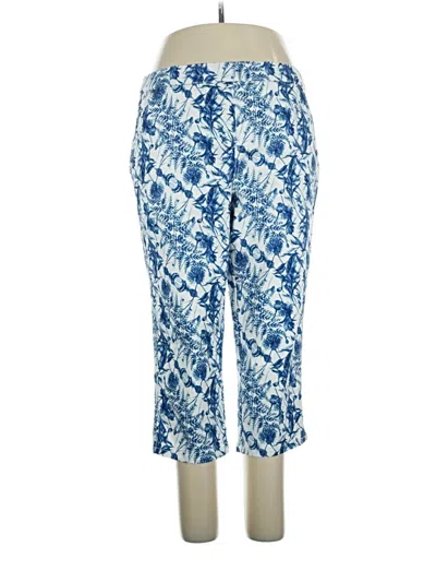 Pre-owned Intro Casual Pants In Blue