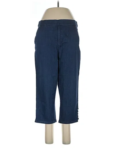 Pre-owned Intro Casual Pants In Blue