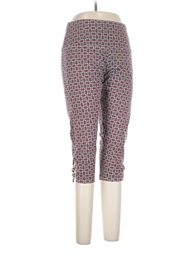 Pre-owned Intro Casual Pants In Burgundy