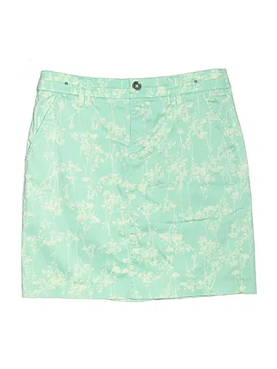 Pre-owned Intro Casual Skirt In Green