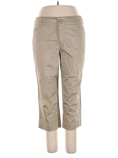 Pre-owned Intro Khaki Pant In Tan