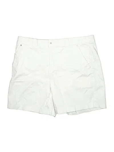 Pre-owned Intro Khaki Shorts In Ivory