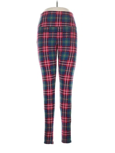 Pre-owned Intro Leggings In Red