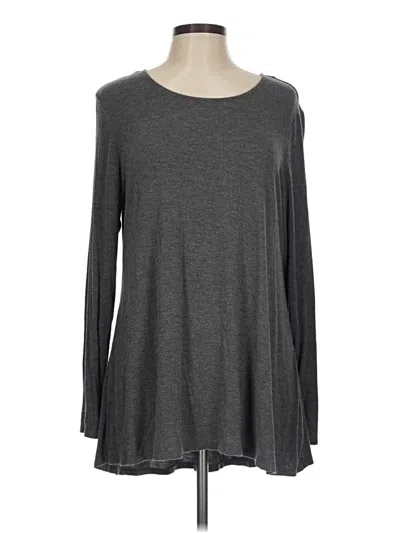 Pre-owned Intro Long Sleeve T-shirt In Gray