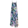 Introvertie Vienna Women's Black Madeira Viscose Lurex A-line Maxi Dress - Secret Garden In Black