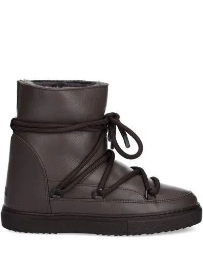 Inuikii 40mm Lace-up Boots In Brown