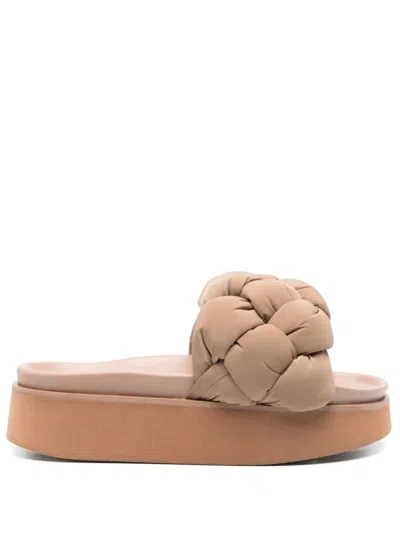 Inuikii 50mm Puffer Platorm Sandals