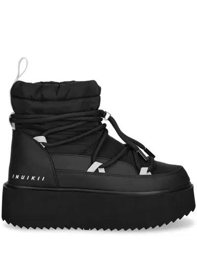 Inuikii Ankle High-platform Boots In Black