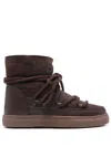 Inuikii Classic Sneaker Ankle Boots In Braun