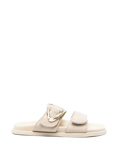 Inuikii Buckled Sandals In Neutral
