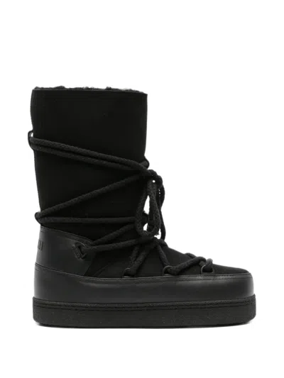 Inuikii Classic High Lace-up Boots In Black