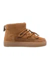 Inuikii Leather Ankle Boots In Brown