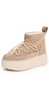 Inuikii Classic Low Platform Boot In Beige