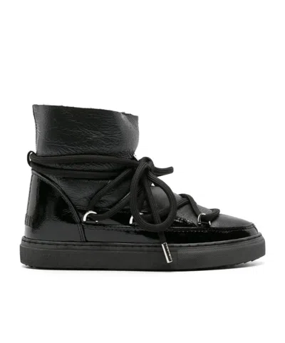 Inuikii Classic Sneaker Lambskin Boots In Black