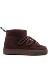 Inuikii Classic Suede Boots In Burgundy