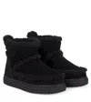 Inuikii Classic Suede Snow Boots In Black