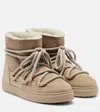 Inuikii Classic Suede Snow Boots In Multi