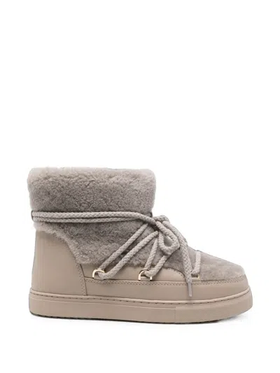 Inuikii Curly Boots In Gray