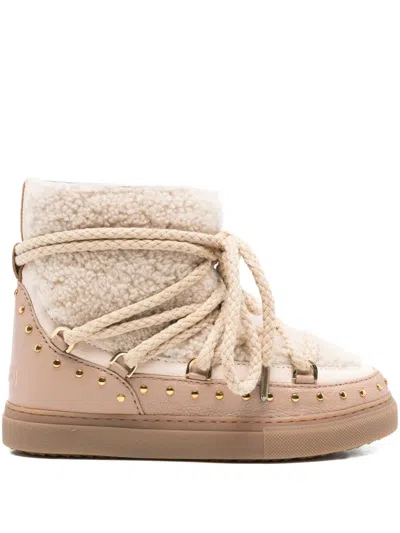 Inuikii Curly Rock Ankle Boots In Neutral