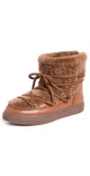 Inuikii Curly Sneakers Brown In Brown