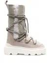 Inuikii Endurance Cozy Low Leather Boot In Neutrals