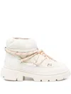 Inuikii Endurance Puffer Boots In White