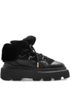 Inuikii Endurance Trekking Lace-up Snow Boots In Black