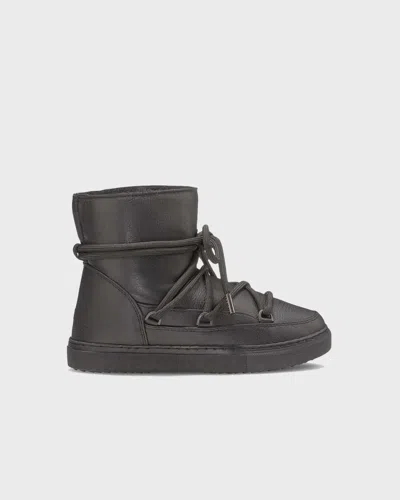 Inuikii Full Leather Sneaker Svart In Black