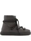 Inuikii Grape Lace-up Boots In Brown