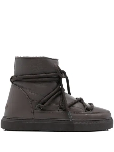 Inuikii Grape Lace-up Boots In Brown