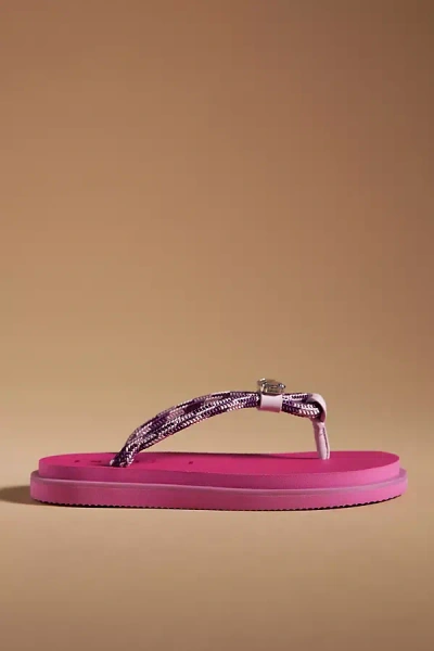 Inuikii Half-rope Thong Sandals In Pink