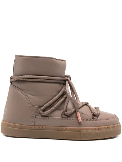 Inuikii Lace-up Boots In Brown