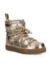 Inuikii Lace-up Boots In Gold