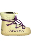 Inuikii Lace-up Mountain Boots In Yellow