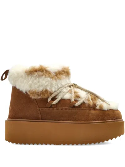 INUIKII LACE-UP PLATFORM TRAINERS