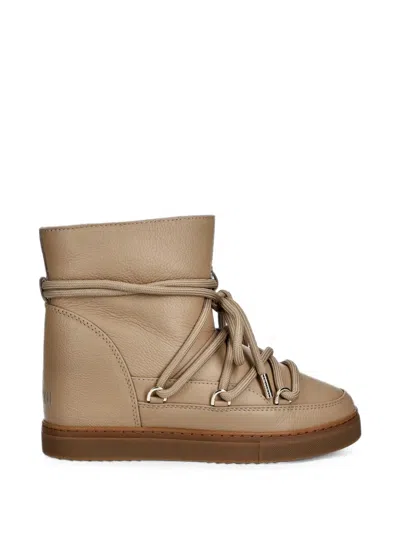 Inuikii Lace-up Ankle Boots In Brown