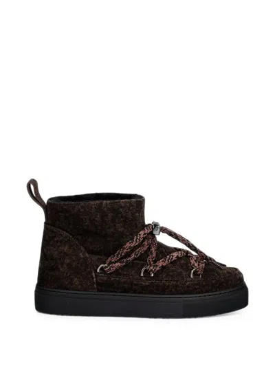 Inuikii Lace-up Ankle Boots In Brown
