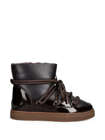 Inuikii Lace-up Boots In Brown