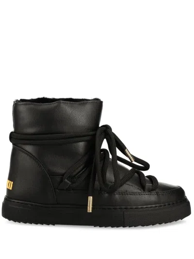 Inuikii Leather Boots In Black