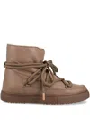 Inuikii Leather Boots In Brown