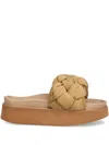 Inuikii Leather Slides In 中性色