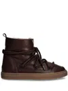 Inuikii Leather Snow Boots In Brown