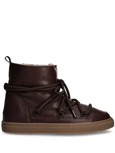 Inuikii Leather Snow Boots In Brown
