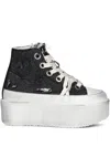 Inuikii Levy Platform Sneakers In Black